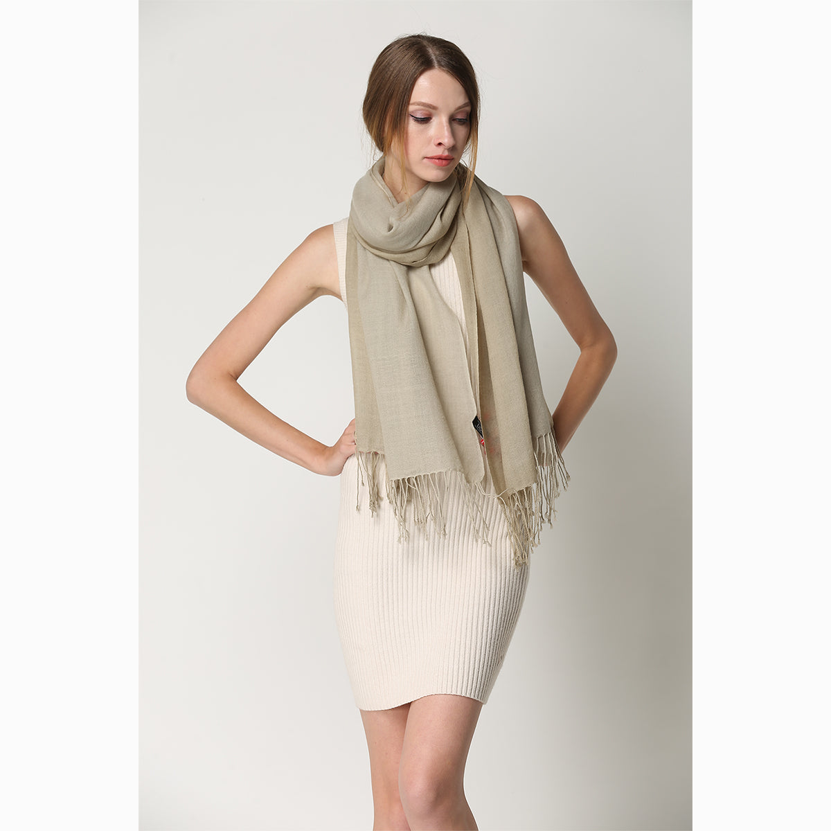 merino wool tie dye wool scarf