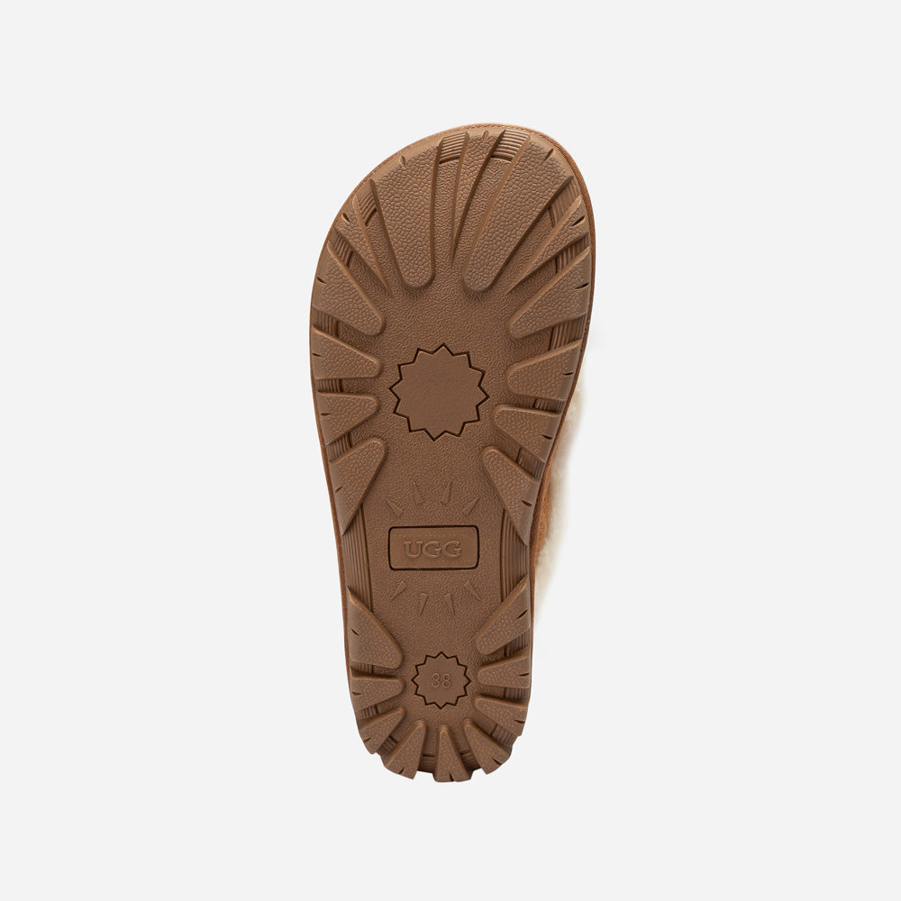 Ugg Violet Matelasse Shearling Slipper