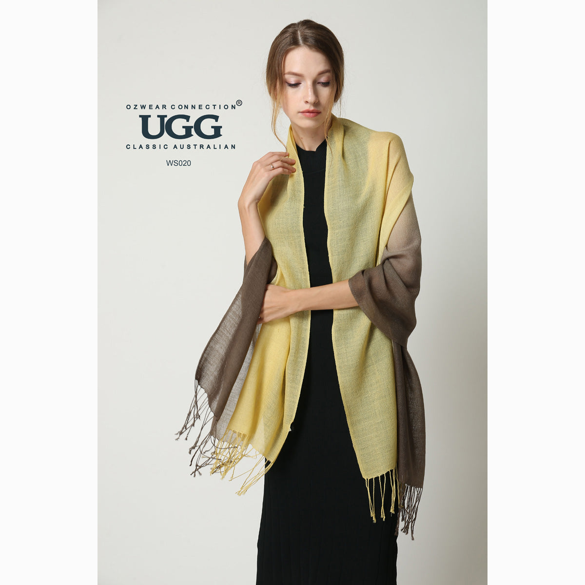 merino wool tie dye wool scarf