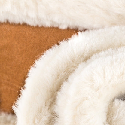 sheepskin wool scarf