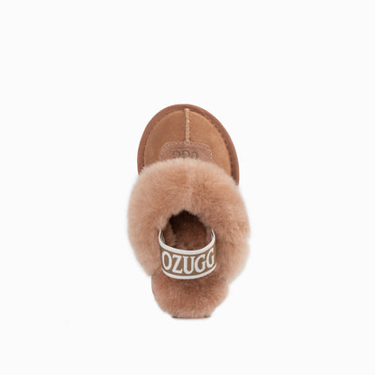 Ugg Kids Coquette  Slipper (Elastic Backstrap)( Water Resistant)