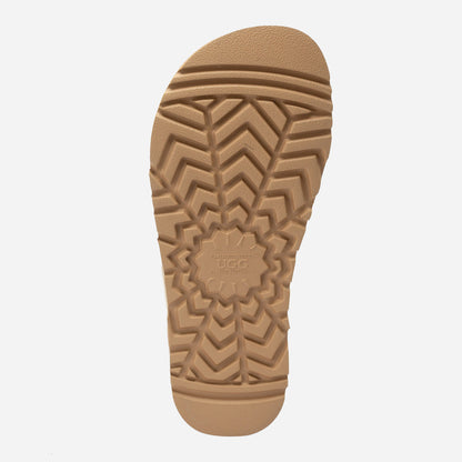 Ugg Violet Matelassé Shearling Platform Slipper (Detachable Feature)