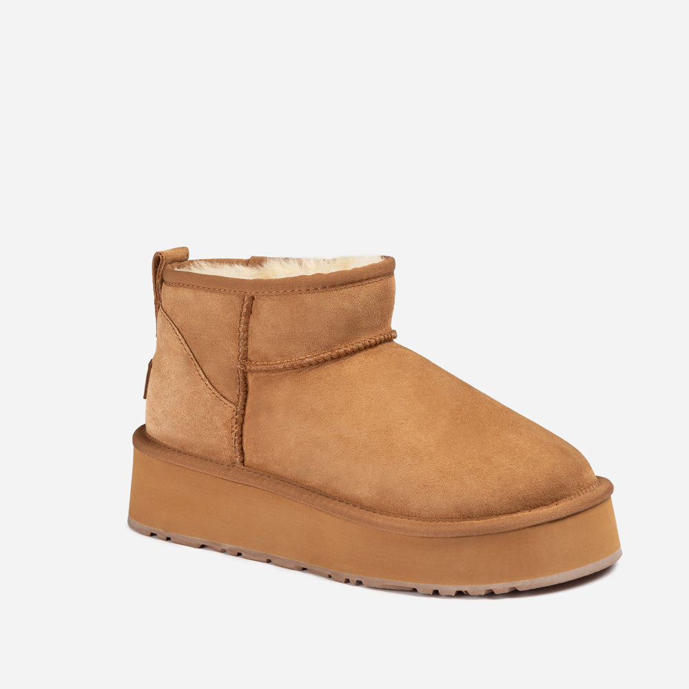Ugg Classic Ultra Platform Wild Cozy Boots (Water Resistant)