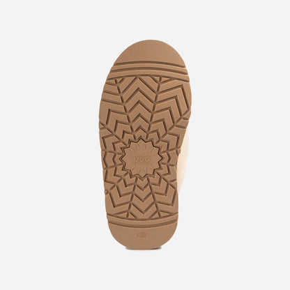 Ugg Coquette Platform Slipper (Elastic Logo & Wool Strap) (Detachable Feature)