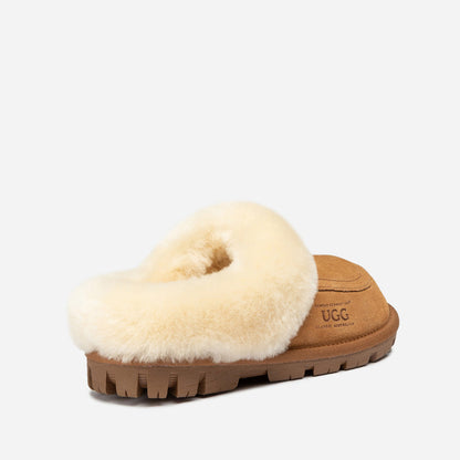 Ozwear Coquette Shearling Mule