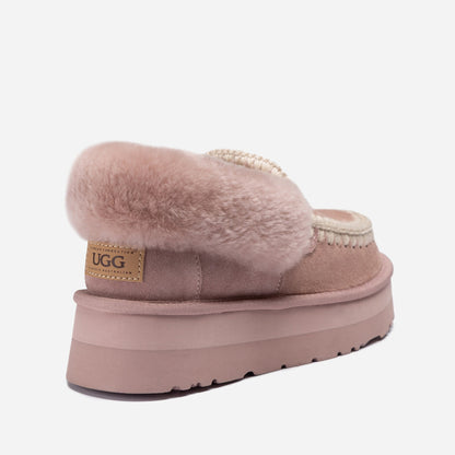 Ugg Eskimo Platform Collar Moccasin