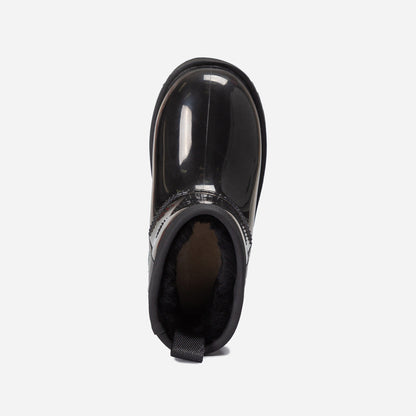 Ugg Classic Kids Clear Mini Boots (Waterproof) (Glow In Dark Logo)
