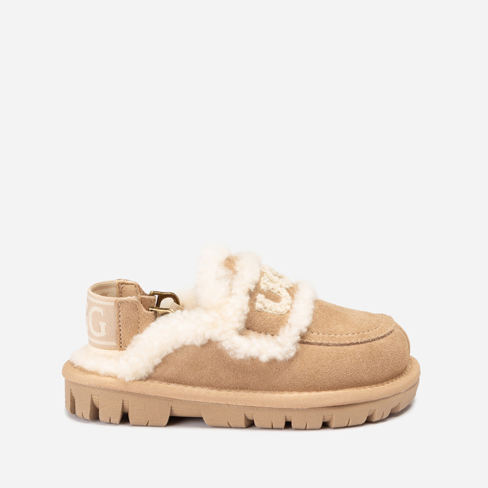 Ugg Kids Violet Shearling Slipper (Detachable Feature)