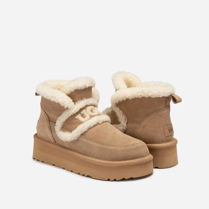 Ugg Violet Shearling Platform Boot