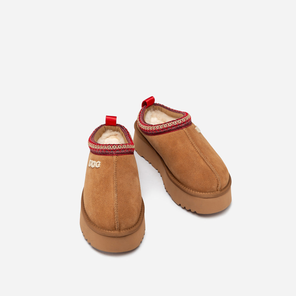 Ugg Sydney Embroidery Platform Slipper