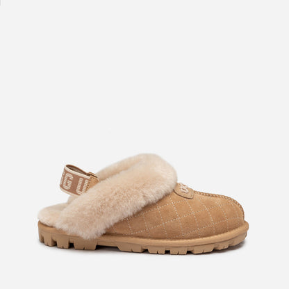 Ugg Coquette Matelasse Emb Logo Slipper( Detachable Feature)