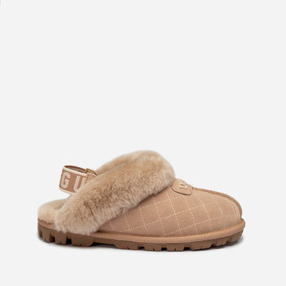Ugg Coquette Matelasse Emb Logo Slipper( Detachable Feature)