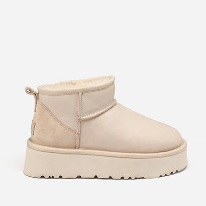 Ugg Classic Platform Ultra Mini Boot (Oiled Leather) (4.5cm)