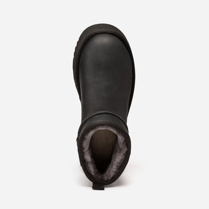 Ugg Classic Platform Ultra Mini Boot (Oiled Leather) (4.5cm)